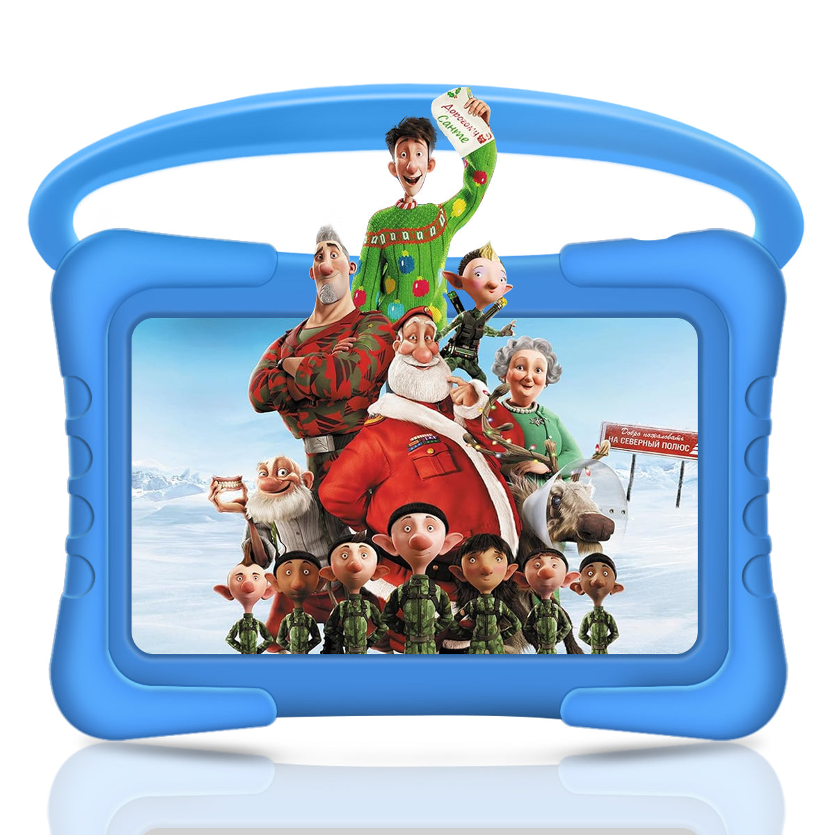 Kids Tablets, 7 inch Android 12.0 Tablet for Kids,32GB Toddler Tablet with Shockproof Case,bluetooth, WiFi,GMS,Parental Control,Camera,Pink